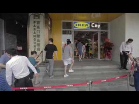 Ikea opens new store in Shanghai