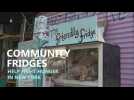 Community fridges help fight hunger in New York