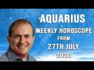 Aquarius Weekly Horoscope from 27th July 2020