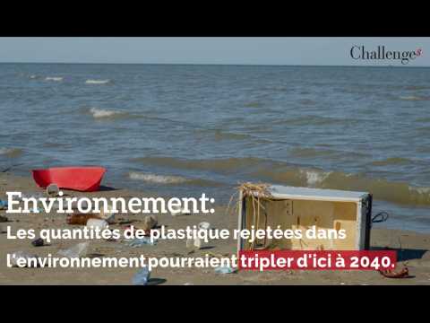 Environnement : les quantités de plastique rejetées dans l’environnement pourraient tripler d’ici à 2040. 