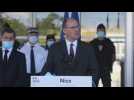 French PM Jean Castex announces security measures in Nice