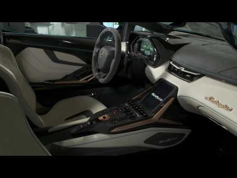 The new Lamborghini Sián Roadster - Interior Design