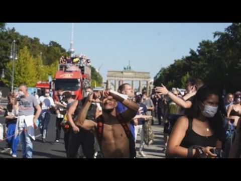 Berlin holds Love World Peace Parade 2020