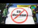 Protest in Berlin against EU-Mercosur trade deal