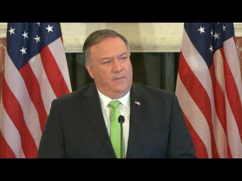 Pompeo says Europe must enforce 'UN' sanctions on Iran announced by US