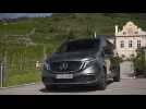 Mercedes-Benz EQV 300 in Selenite grey Driving Video