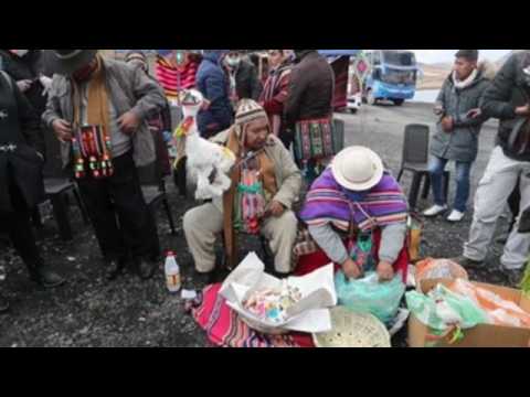 Andean ritual asks deities to ward off COVID-19 from Bolivia