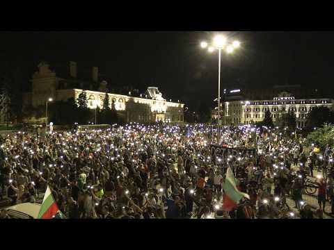 Day 76: Thousands at anti-government protest in Bulgaria