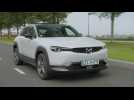 2020 All-New Mazda MX-30 in Ceramic White Driving Video