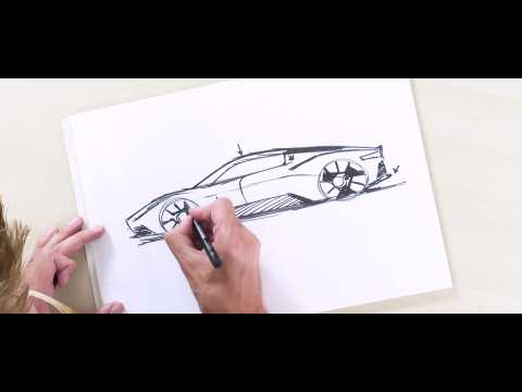 Maserati MC20 Klaus Busse Sketching
