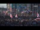 Thousands march in Minsk as anti-government protests continue