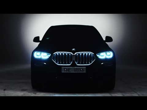 New BMW X6 as a spectacular show car - world’s first vehicle in Vantablack