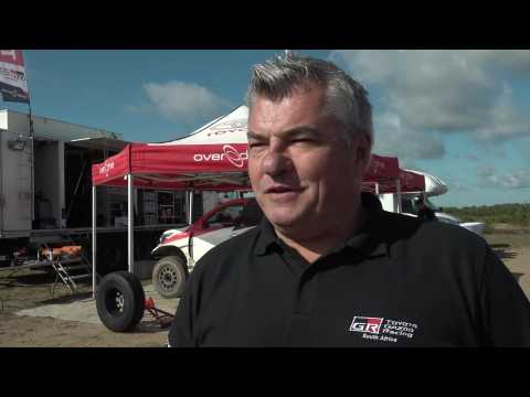 TOYOTA GAZOO Racing test in Poland - Interview Jean-Marc Fortin