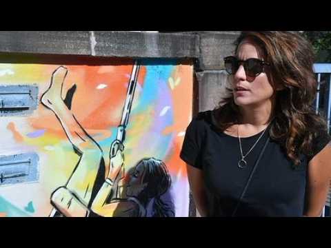 Strasbourg : une  fresque murale réalisée par la street-artiste Alice au collège Vauban