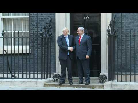 Boris Johnson meets Israeli Prime Minister in London