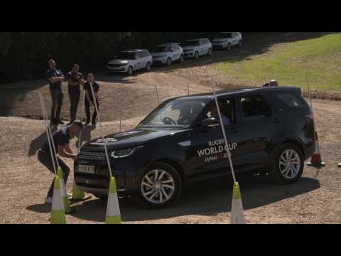 Global Rugby Stars Take On Offroad Driving Challenge - Team 1 (Dallaglio, Greenwood & Wilkinson)