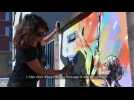 DNA - Alice, la Street-Artiste italienne qui réalise des fresques murales au collège Vauban