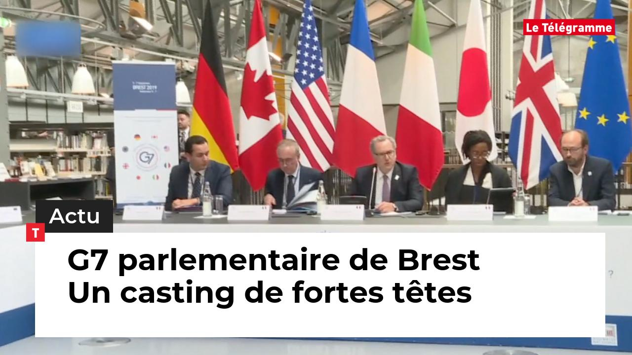G7 parlementaire de Brest. Un casting de fortes têtes (Le Télégramme)