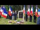Libération de Pontarlier : le recueillement auprès de la stèle du Larmont et de la plaque du commandant Valentin