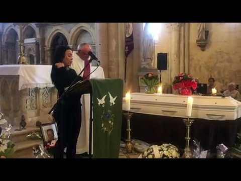 L'inhumation de Quentin dans le cimetière de l'église Saint Michel de Condé en Barrois