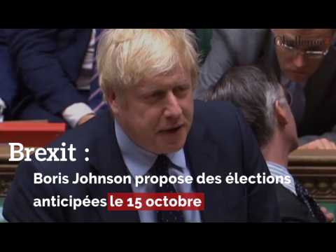 Brexit: Boris Johnson propose des élections anticipées le 15 octobre