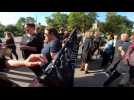 Les agents des finances publiques manifestent à Strasbourg