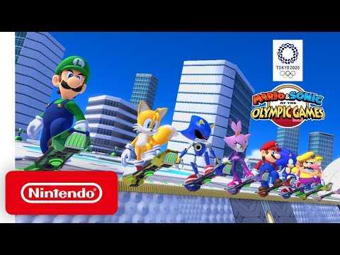 Mario &amp; Sonic at the Olympic Games Tokyo 2020 - Dream Events Reveal Trailer - Nintendo Switch