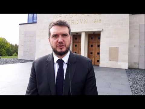 Julien Larère-Genevoix au Mémorial de Verdun