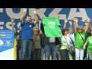 Italian far-right League holds rally in Pontida at annual meeting