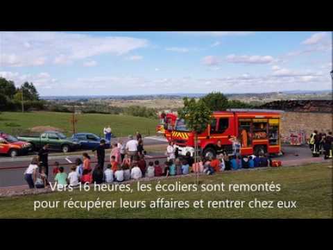 La cantine scolaire de Bully détruite par un incendie