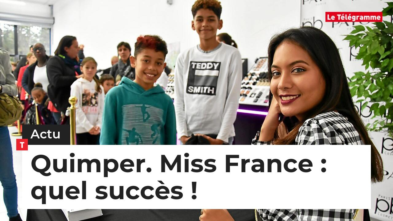 Quimper. Miss France : quel succès ! (Le Télégramme)