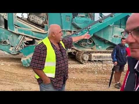 Claude Maillard explique pourquoi il espère continuer l'exploitation de la carrière de Semondans