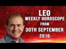 Leo Weekly Astrology Horoscope 30th September 2019