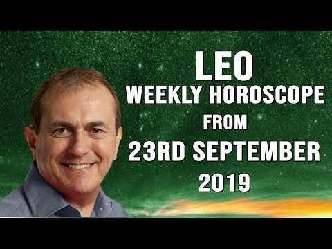 Leo Weekly Astrology Horoscope 23rd September 2019