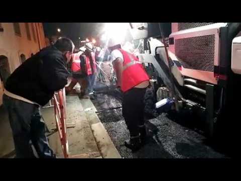 Épinal : une partie de l'enrobé posé durant la nuit