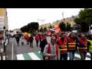 Manifestation pour la défense du système de retraite à Belfort