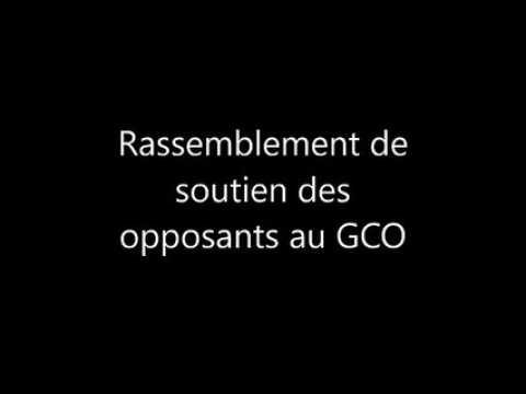 Des opposants au GCO sont venus soutenir 13 militants qui comparaissent devant la justice