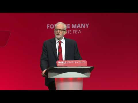 UK Labour leader Corbyn calls on PM Johnson to resign