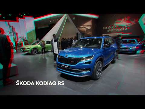 ŠKODA Auto Booth at the 2019 Frankfurt Motor Show