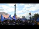Unhappy French police in Bastille "march of anger" - Label : AFPTV - First images - Category : News