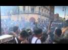Protest in Mexico turns violent
