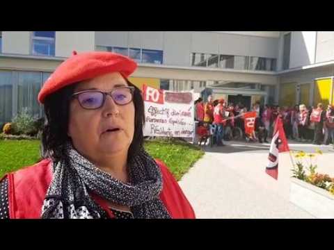 La maison de retraite de Vic-sur-Seille manifeste pour plus de moyens