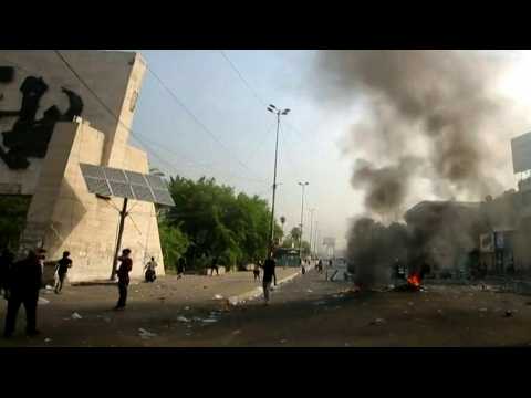 Shots fired as deadly Iraq protests resume despite curfew