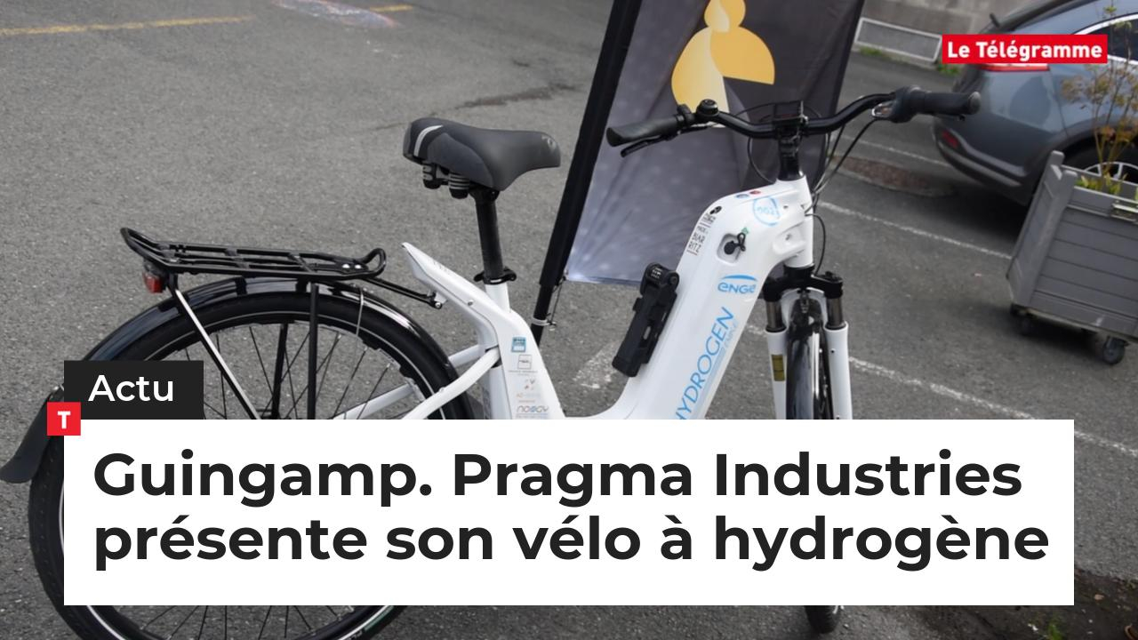 Guingamp. Pragma Industries présente son vélo à hydrogène (Le Télégramme)
