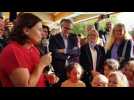 Mulhouse : Roxana Maracineanu chante avec les enfants au MON