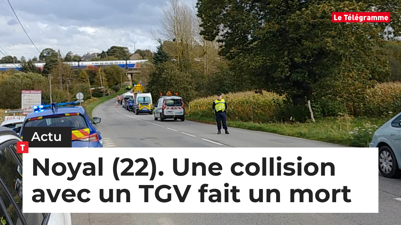 Noyal (22). ​Une collision avec un TGV fait un mort (Le Télégramme)