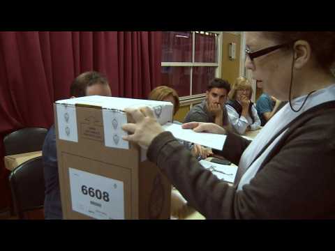 Argentines cast ballot in presidential vote