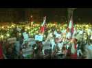 Lebanese take to streets for 10th day, defying Hezbollah - Label : AFPTV - First images - Category : News