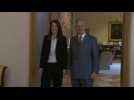 Belgium: New caretaker Prime Minister Sophie Wilmes meets with Belgian King