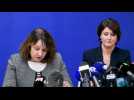 DNA - Des ossements de Sophie Le Tan découverts dans une fosse, notamment un fémur sectionné avec un instrument (extrait de la conférence de presse)